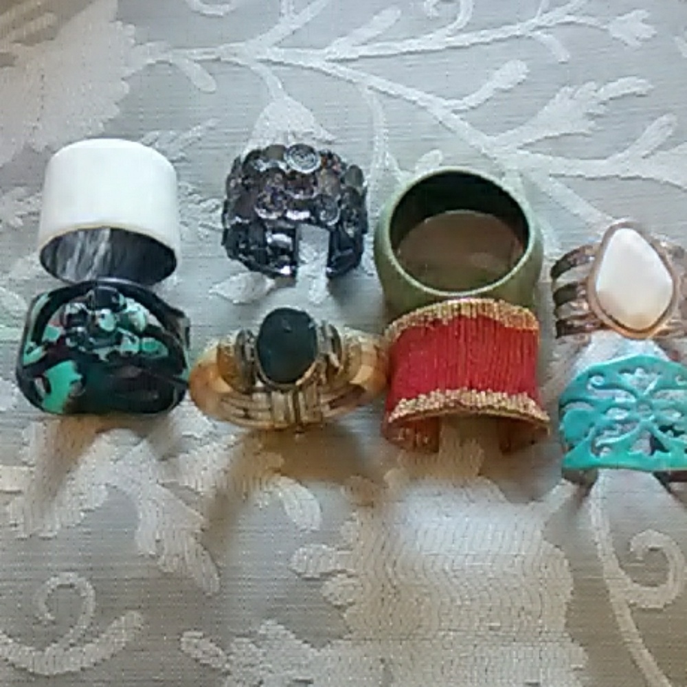 Statement cuff bracelets